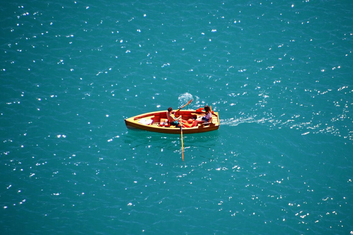 vožnja čamcem po jezeru
